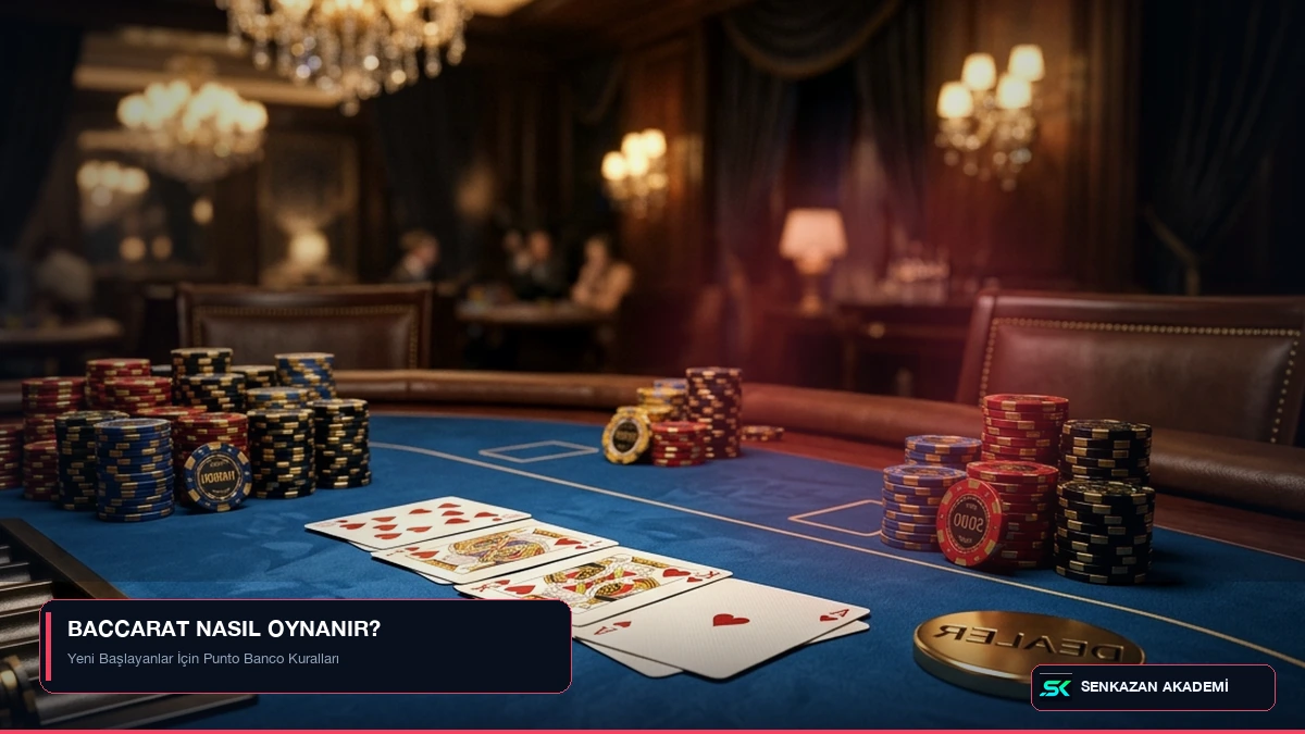 Baccarat Nasıl Oynanır? Yeni Başlayanlar İçin Rehber