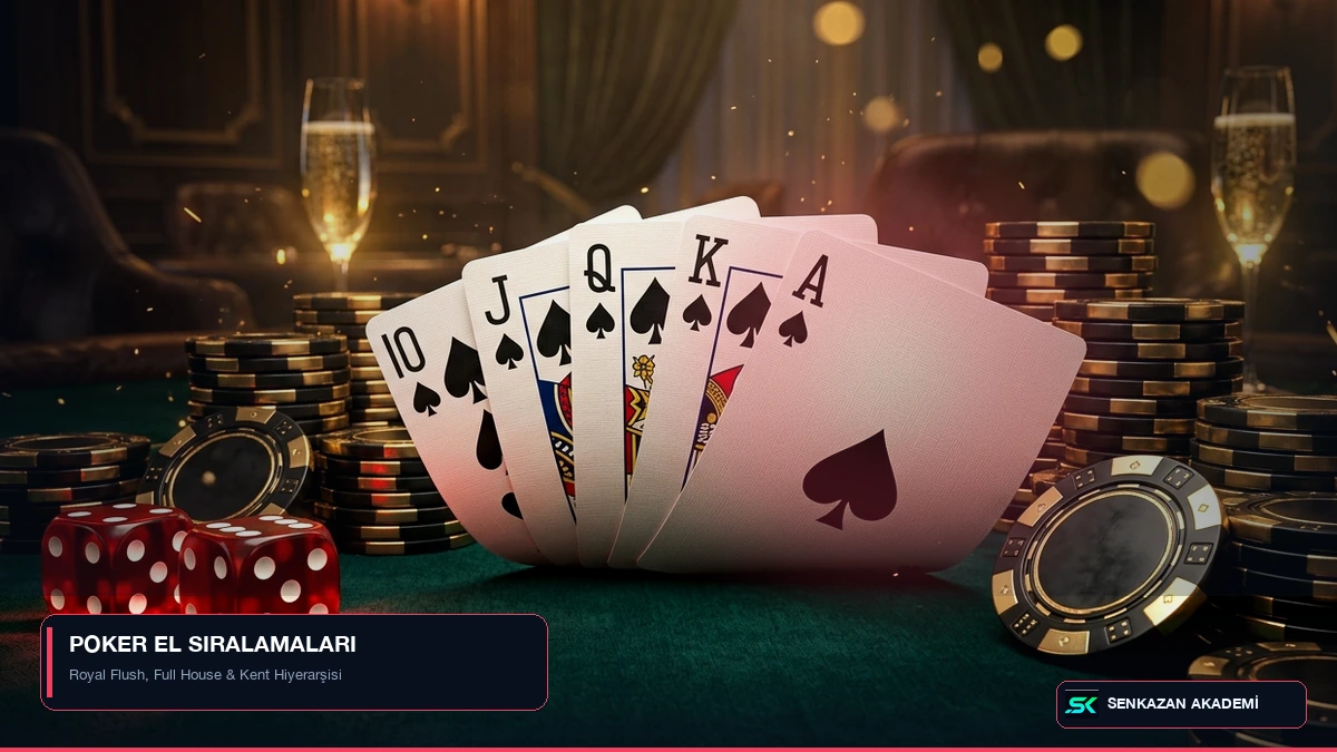 Poker El Sıralamaları: Teksas Hold'em Poker Kuralları
