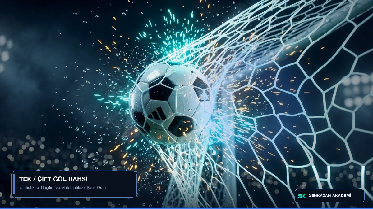 Tek / Çift Gol Bahsi Nedir? İstatistiksel İnceleme